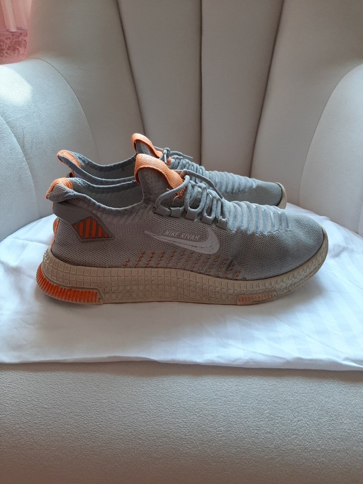 Gri Erkek Spor Ayakkabı Bağcıklı - Görsel 2