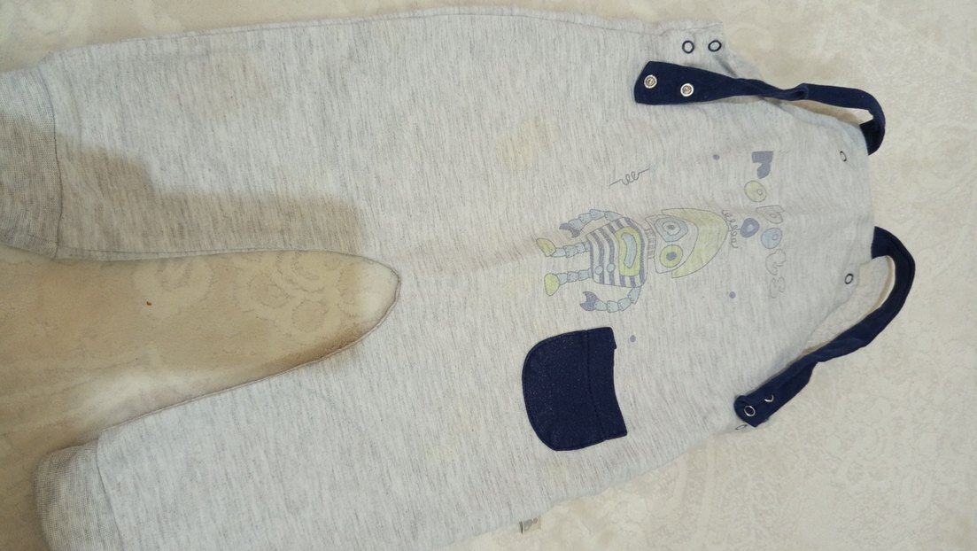 erkek bebek salopet - Görsel 2