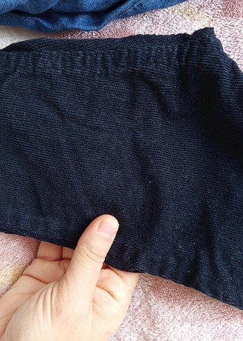 kot gömlek ve kadife pantolon - Görsel 3