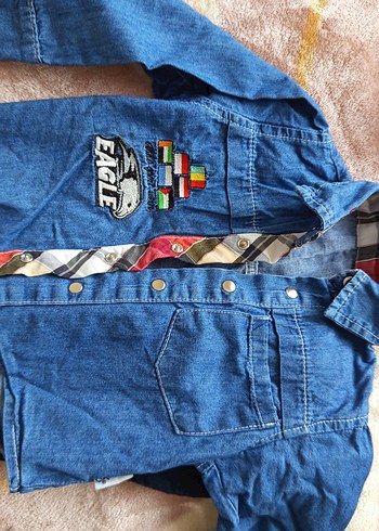 kot gömlek ve kadife pantolon - Görsel 4