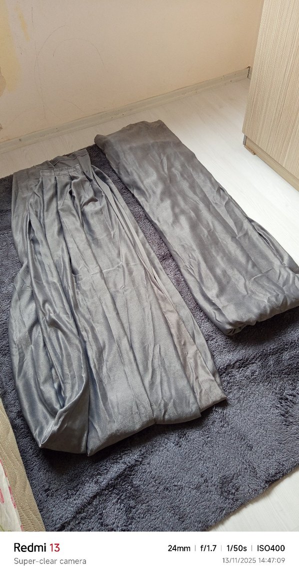 gri fon perde - Görsel 2