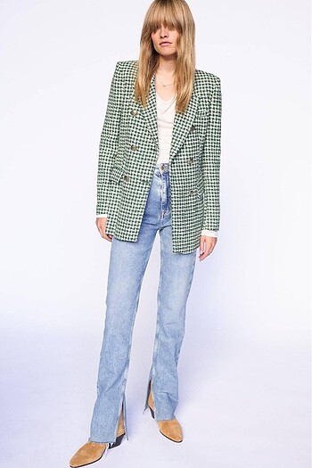Zara Yırtmaçlı Jean