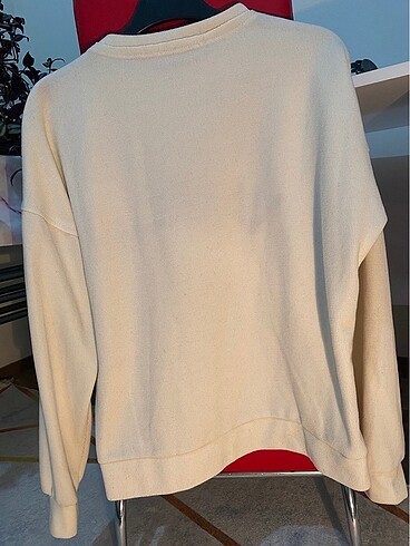 m Beden beyaz Renk Beyaz kazak, sweatshirt