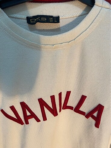 m Beden Beyaz kazak, sweatshirt