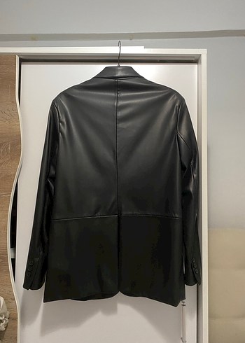 Bershka Bershka Deri Blazer Ceker