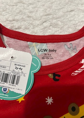 LC Waikiki Yılbaşı pijama