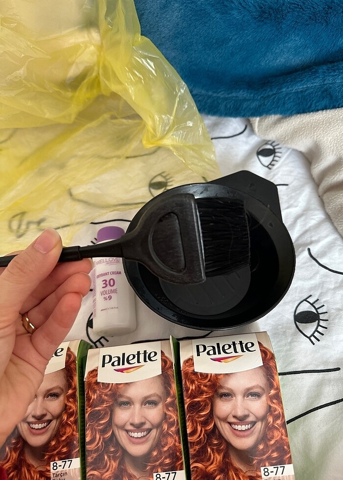 4 kutu palette 8-77 saç boyası - Görsel 4
