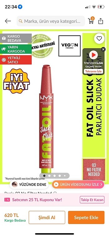 NYX Nyx fat oil slick click 03