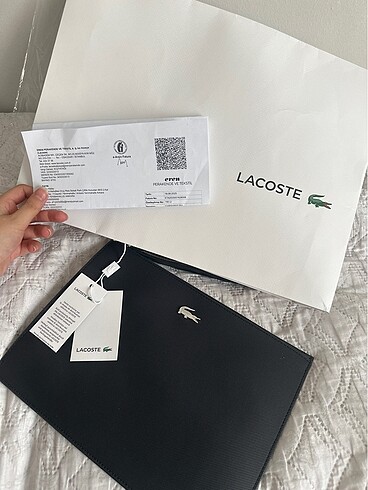Lacoste orijinal çanta