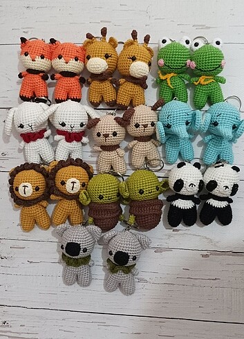 Amigurumi anahtarlık 