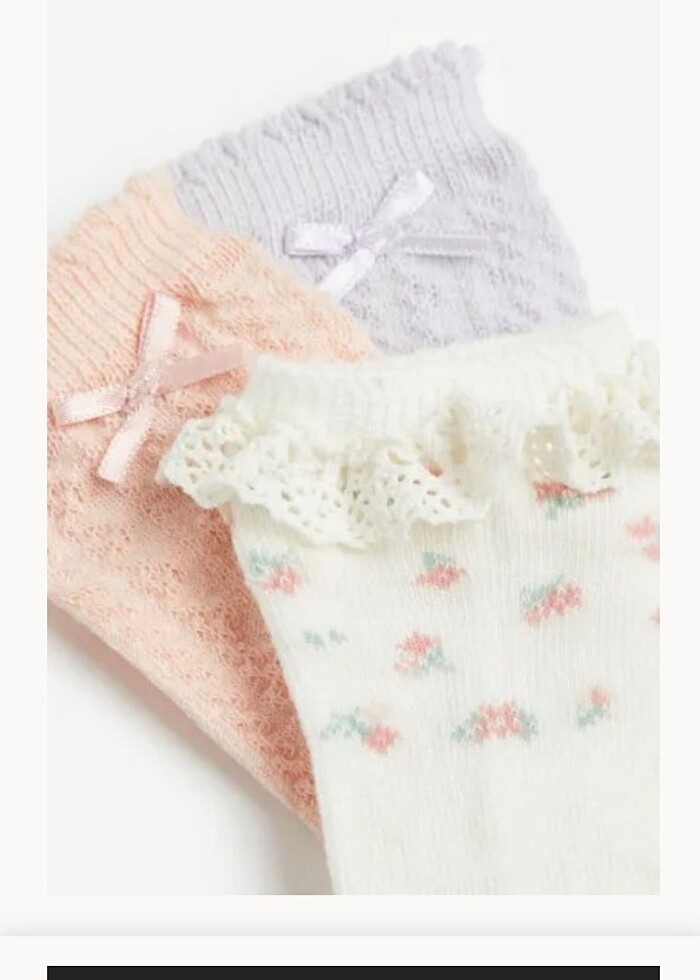 #1,2 yas kokos patik corap - Görsel 2