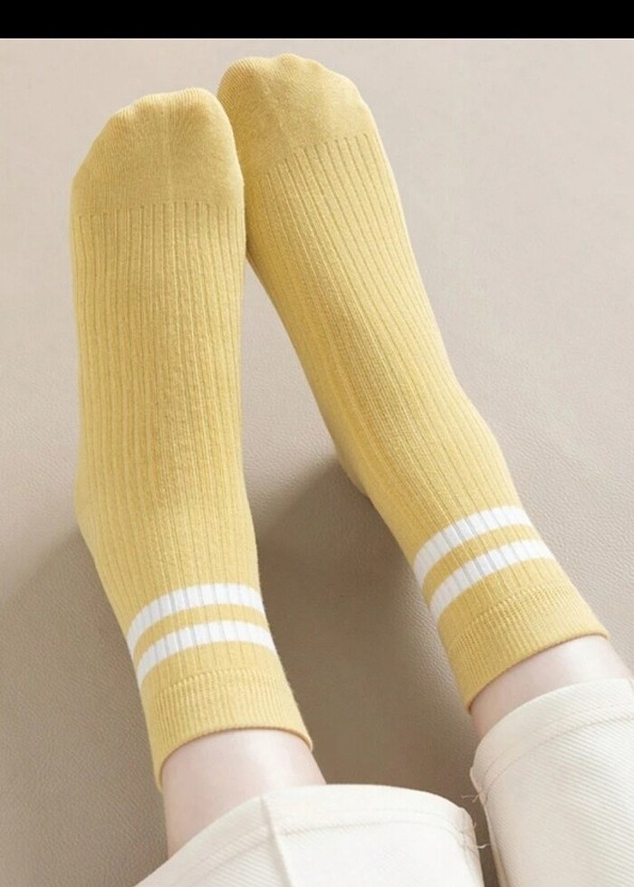 #6,8 yas bambu fitilli corap  - Görsel 2