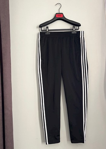 Siyah Çizgili  Eşofman Altı orijinal Adidas - Görsel 4