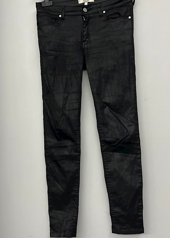 Siyah Kadın Denim Dar Kesim Jean - Görsel 5