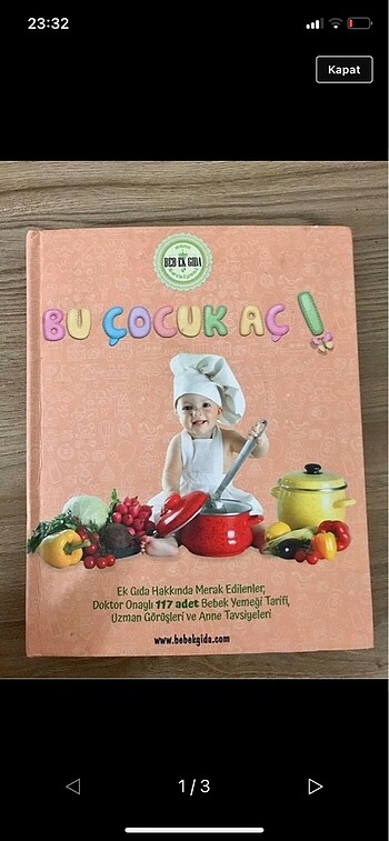 Bu cocuk ac kitabi tertemiz