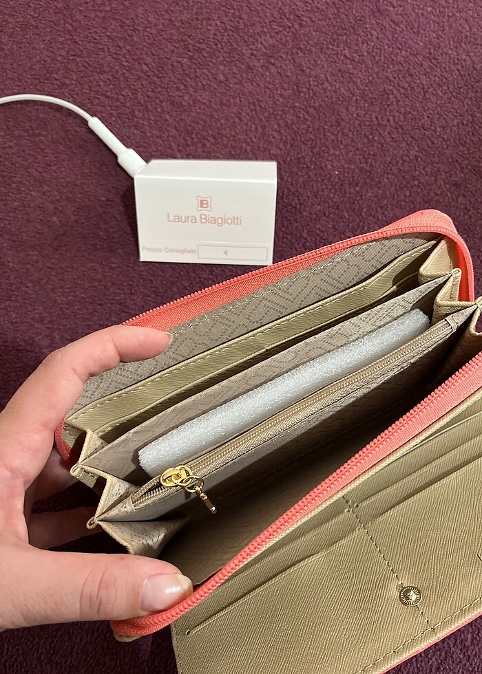 Nar çiçeği cüzdan - Görsel 4