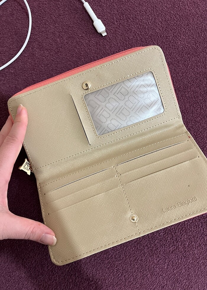 Nar çiçeği cüzdan - Görsel 3