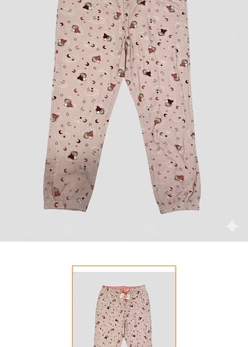 Kadın Kahverengi Ekoseli Salaş Kumaş Pantolon - Görsel 4