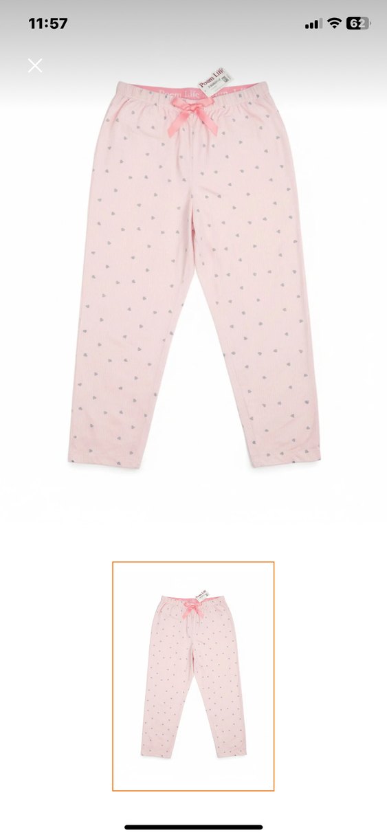 Kadın Kahverengi Ekoseli Salaş Kumaş Pantolon - Görsel 5