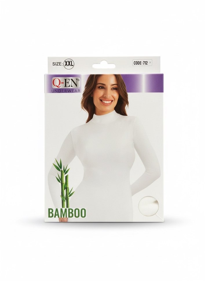 Kadın Siyah Kolsuz Balıkçı Yaka Atlet XXL - Görsel 2