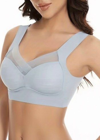 Siyah Goth Tarzı Spor Sütyeni - Görsel 3