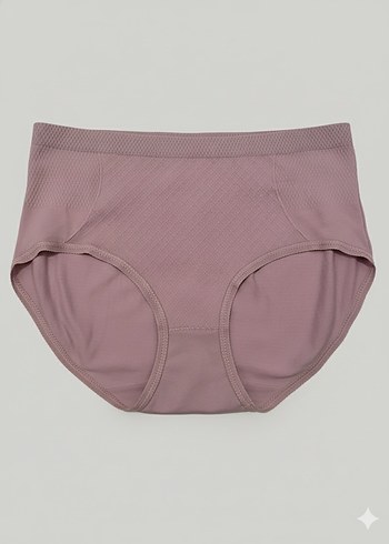 Bej Kadın Midi Atletik Külot 5 Li - Görsel 3