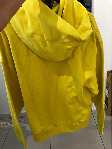 l Beden sarı Renk Tommy sweatshirt