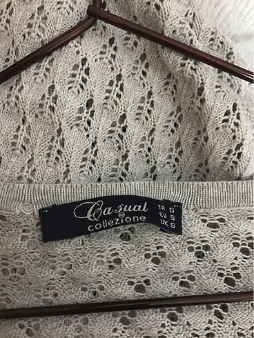 s Beden gri Renk Collezione gri hırka