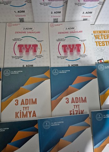 3 Adım AYT ve TYT Soru Bankası Seti - Görsel 13