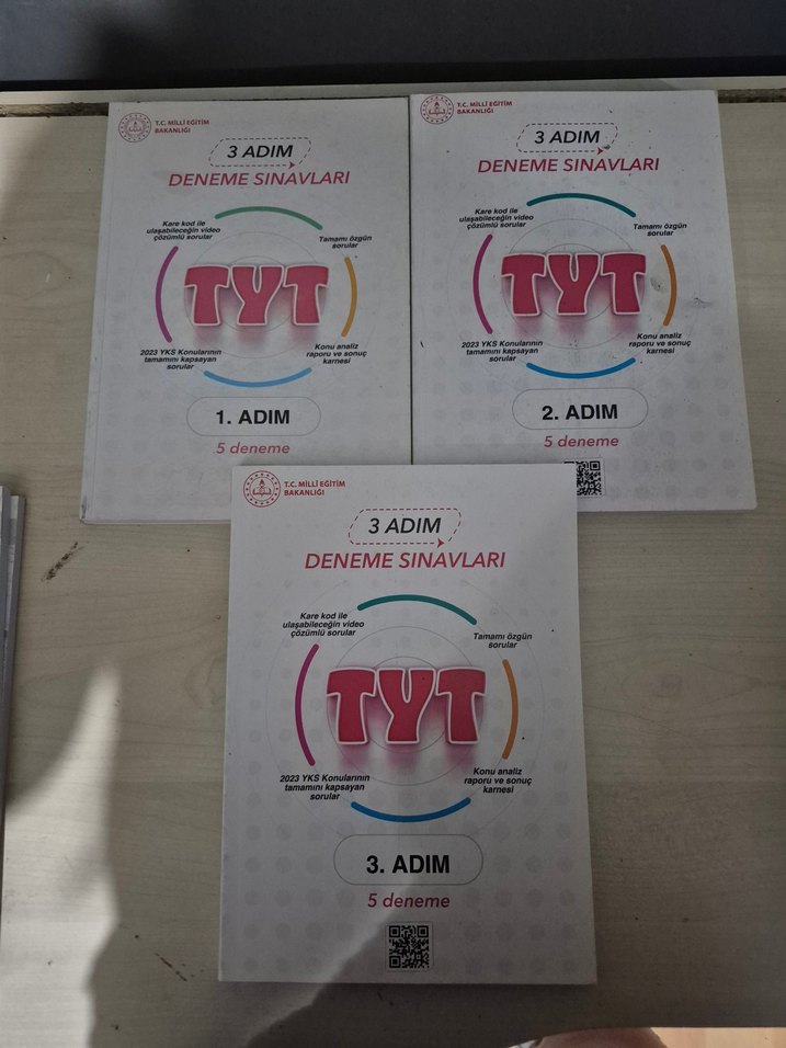 3 Adım AYT ve TYT Soru Bankası Seti - Görsel 3