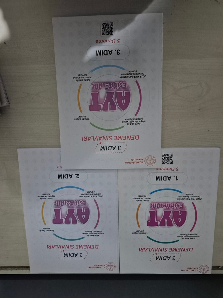 3 Adım AYT ve TYT Soru Bankası Seti - Görsel 4