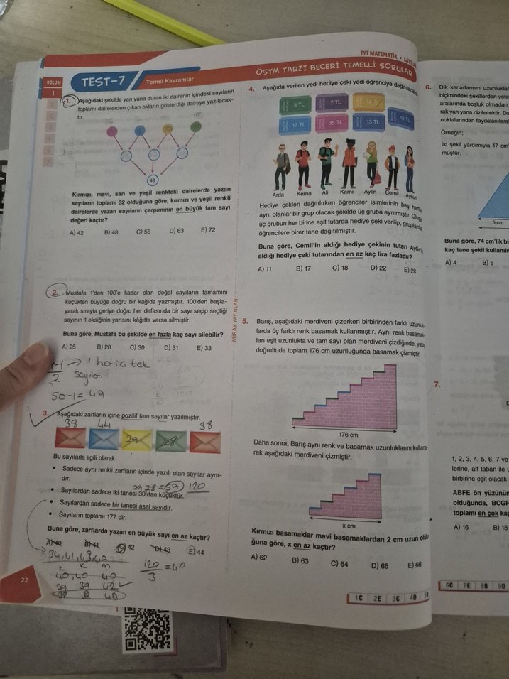 Miray Yayınları TYT Matematik Soru Bankası - Görsel 2