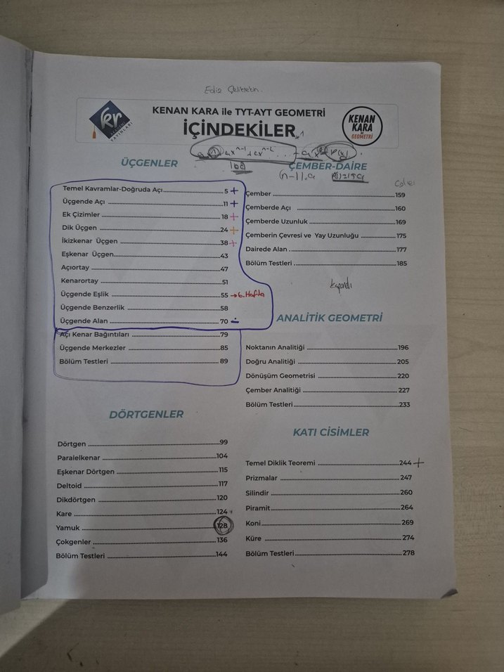 Kenan Kara ile TYT-AYT Geometri Video Ders Kitabı - Görsel 2