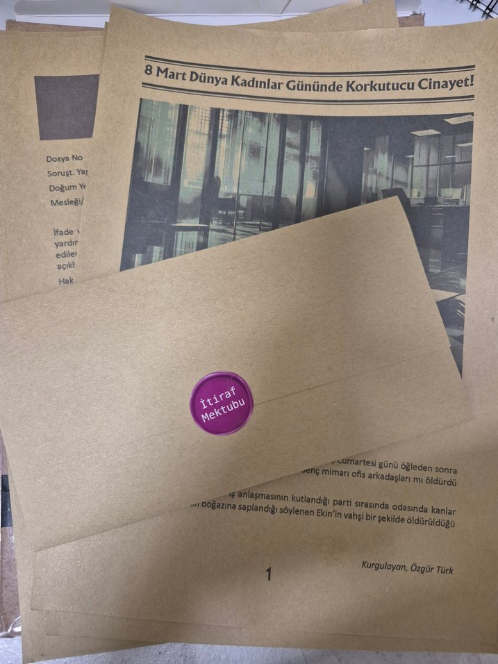 Dedektif Dava Çözme Oyunu - Dolmakalem Davası - Görsel 3