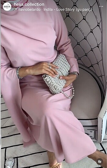 Diğer Hesa collcetion pembe abiye