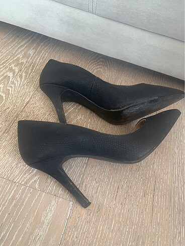 38 Beden siyah Renk Stiletto ayakkabı