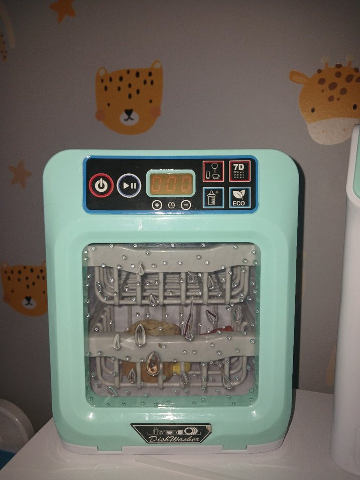 Renkli Bebek bulaşık makinesi ve Çamaşır Makinesi - Görsel 3