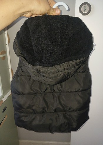 Siyah Fermuarlı çocuk yelek - Görsel 3