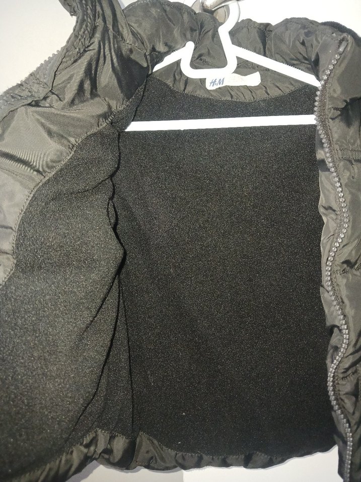 Siyah Fermuarlı çocuk yelek - Görsel 4