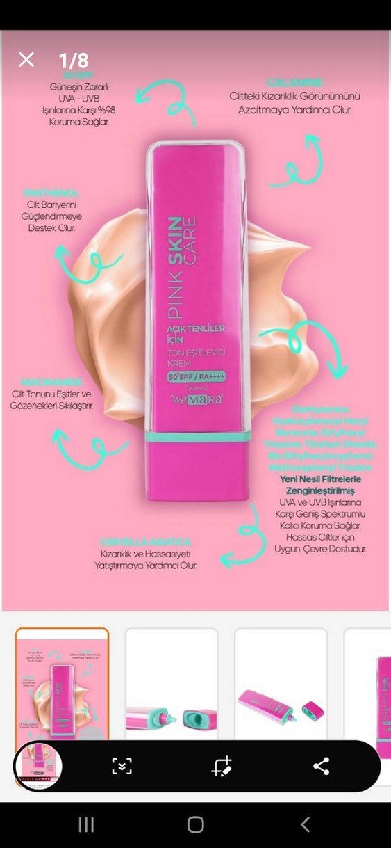 Mara Açık Tonlu Ton Eşitleyici BB Krem 50 ml - Görsel 2