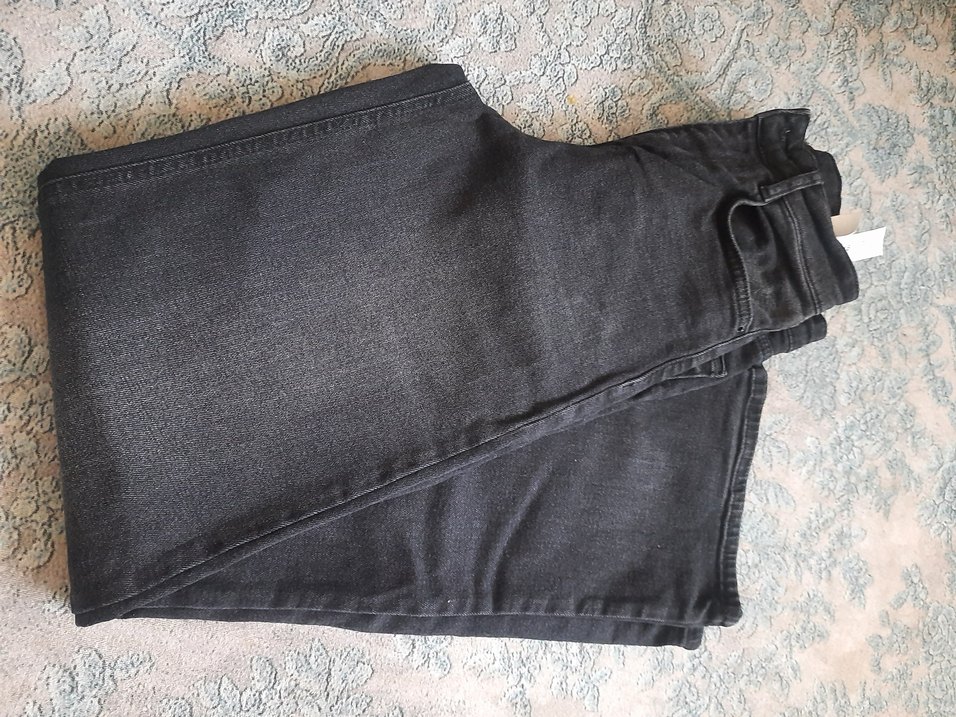 Gri Normal Boy Kadın Denim Pantolon - Görsel 4