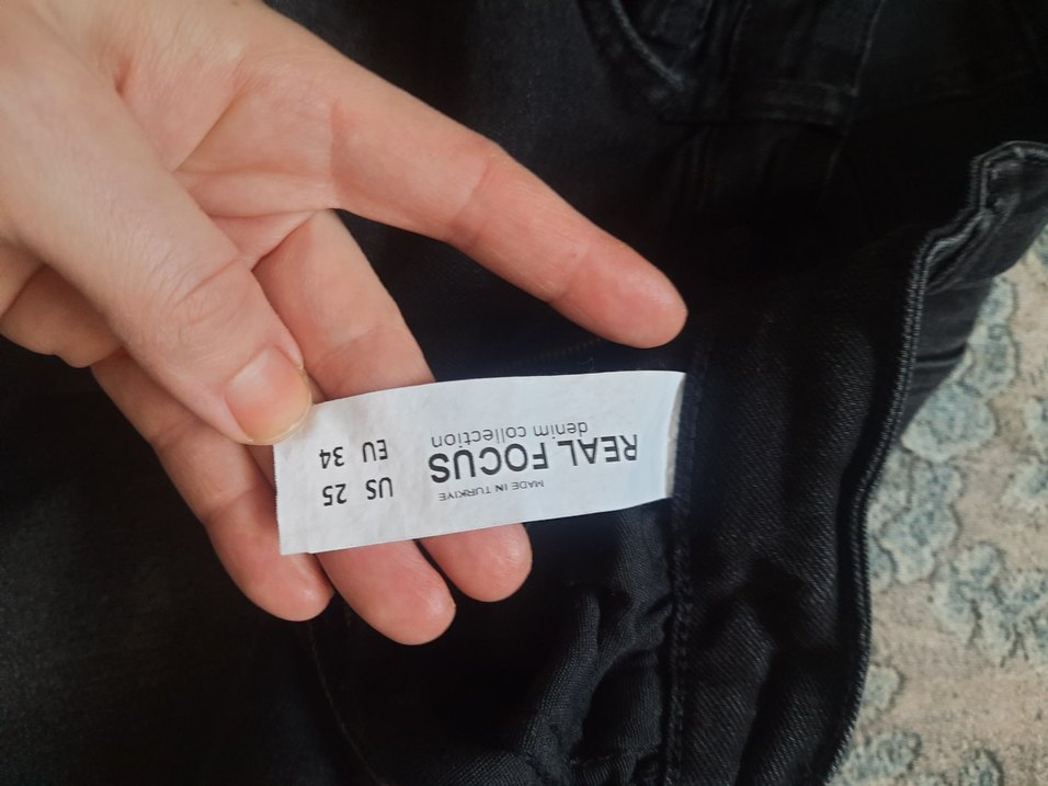 Gri Normal Boy Kadın Denim Pantolon - Görsel 3