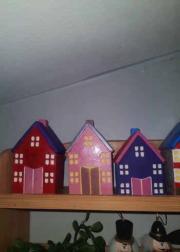 dekoratif alçı ev - Görsel 5