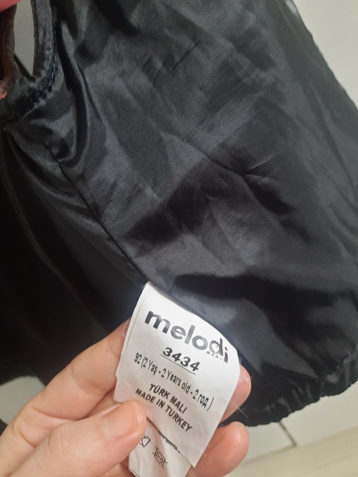 Erkek Çocuk Deri Biker Yelek - Görsel 4