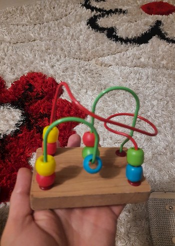 Renkli Ahşap Eğitici Oyuncak - Görsel 3
