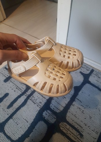 Beyaz Çocuk Kauçuk Sandalet - Görsel 3