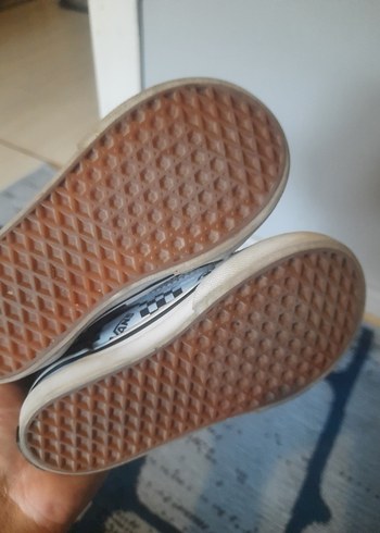 Erkek Çocuk Siyah Beyaz Cırt Cırtlı Spor Ayakkabı - Görsel 5