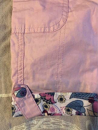 İdilbaby Kız bebek pembe renk, kemerli pantolon. Yeni etiketi üzerinde. İ