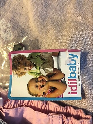 Kız bebek pembe renk, kemerli pantolon. Yeni etiketi üzerinde. İ - Görsel 5