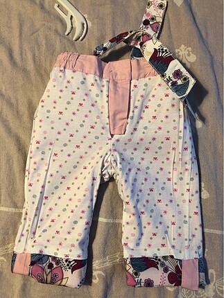 Kız bebek pembe renk, kemerli pantolon. Yeni etiketi üzerinde. İ - Görsel 11